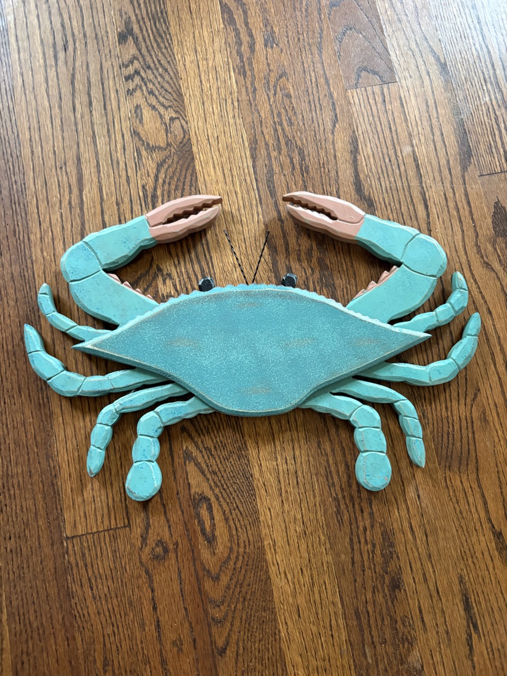 Primitives by Kathy Wooden Blue Crab Wall Decor